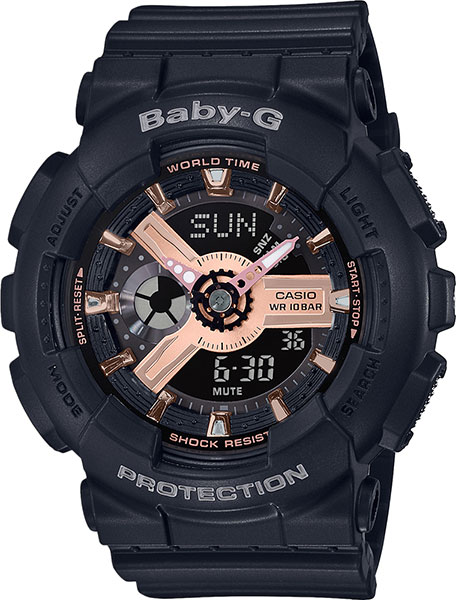 фото Наручные часы женские casio ba-110rg-1a