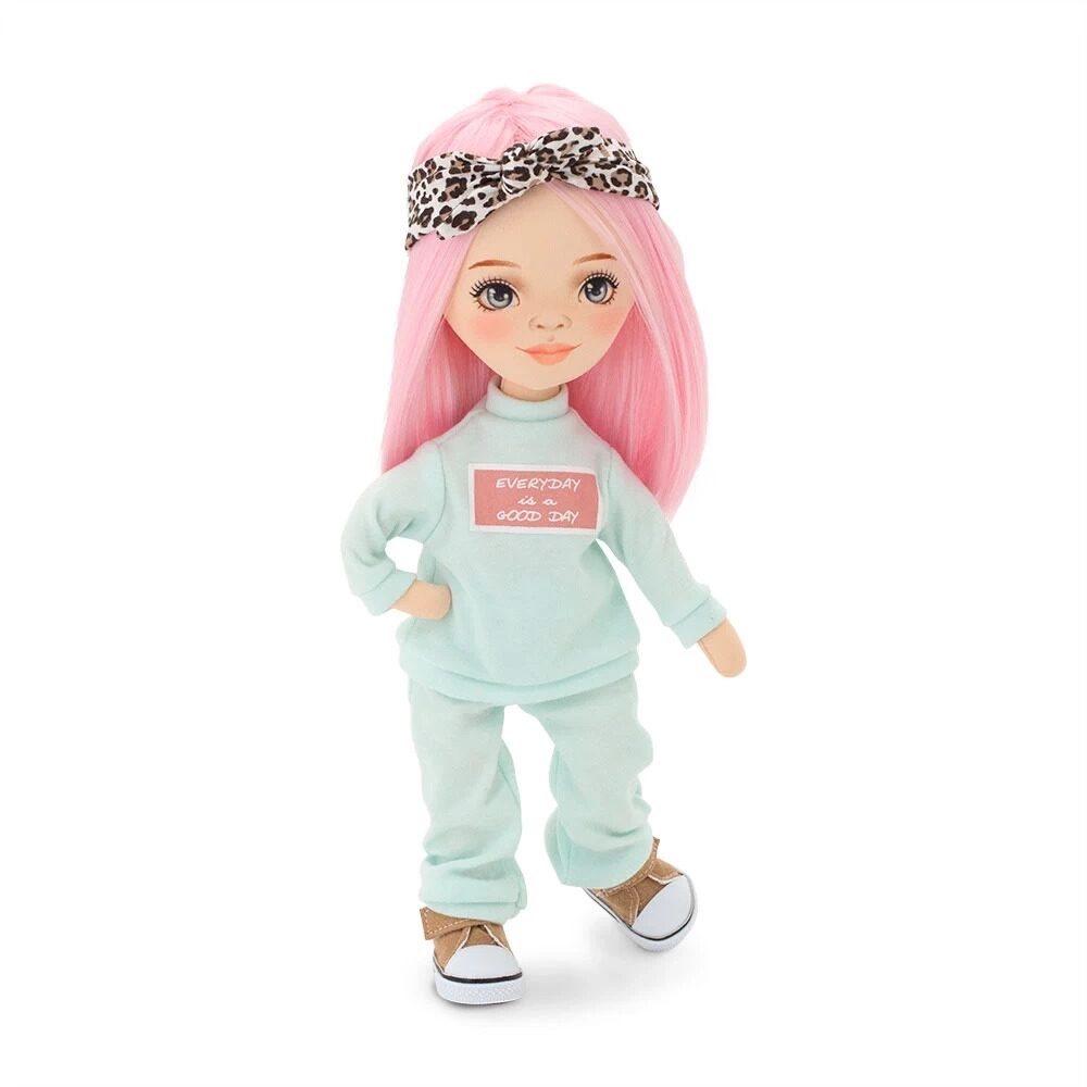 Кукла Orange Toys Sweet Sisters Billie в костюме мятного цвета Спортивный стиль SS06-30 orange toys sweet sisters mia в полосатом комбинезоне 32 см