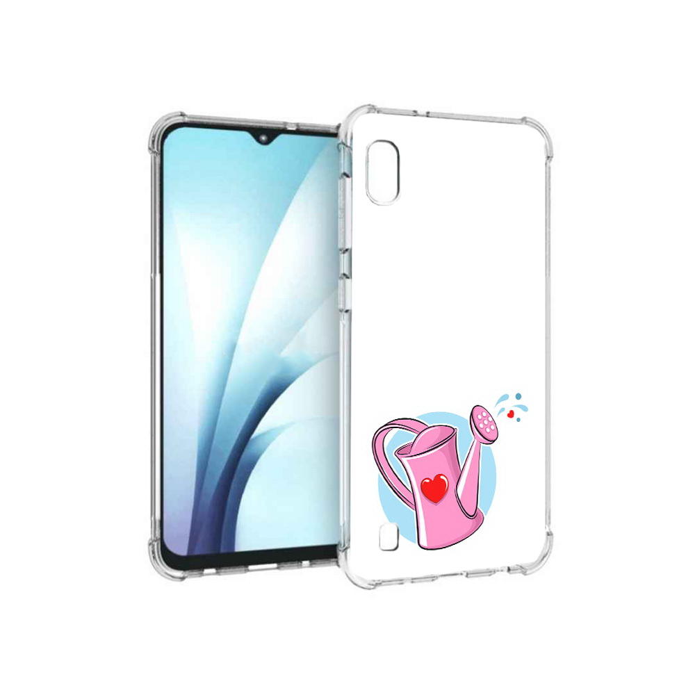 

Чехол MyPads Tocco для Samsung Galaxy A10 Лейка любви 14 февраля (PT147645.531.103), Прозрачный, Tocco
