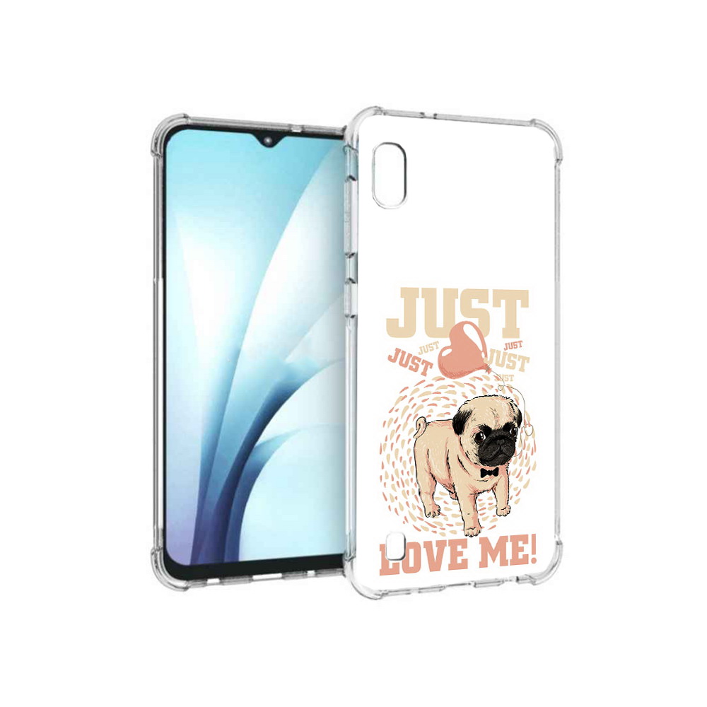 

Чехол MyPads Tocco для Samsung Galaxy A10 Люби меня (PT147645.531.109), Прозрачный, Tocco