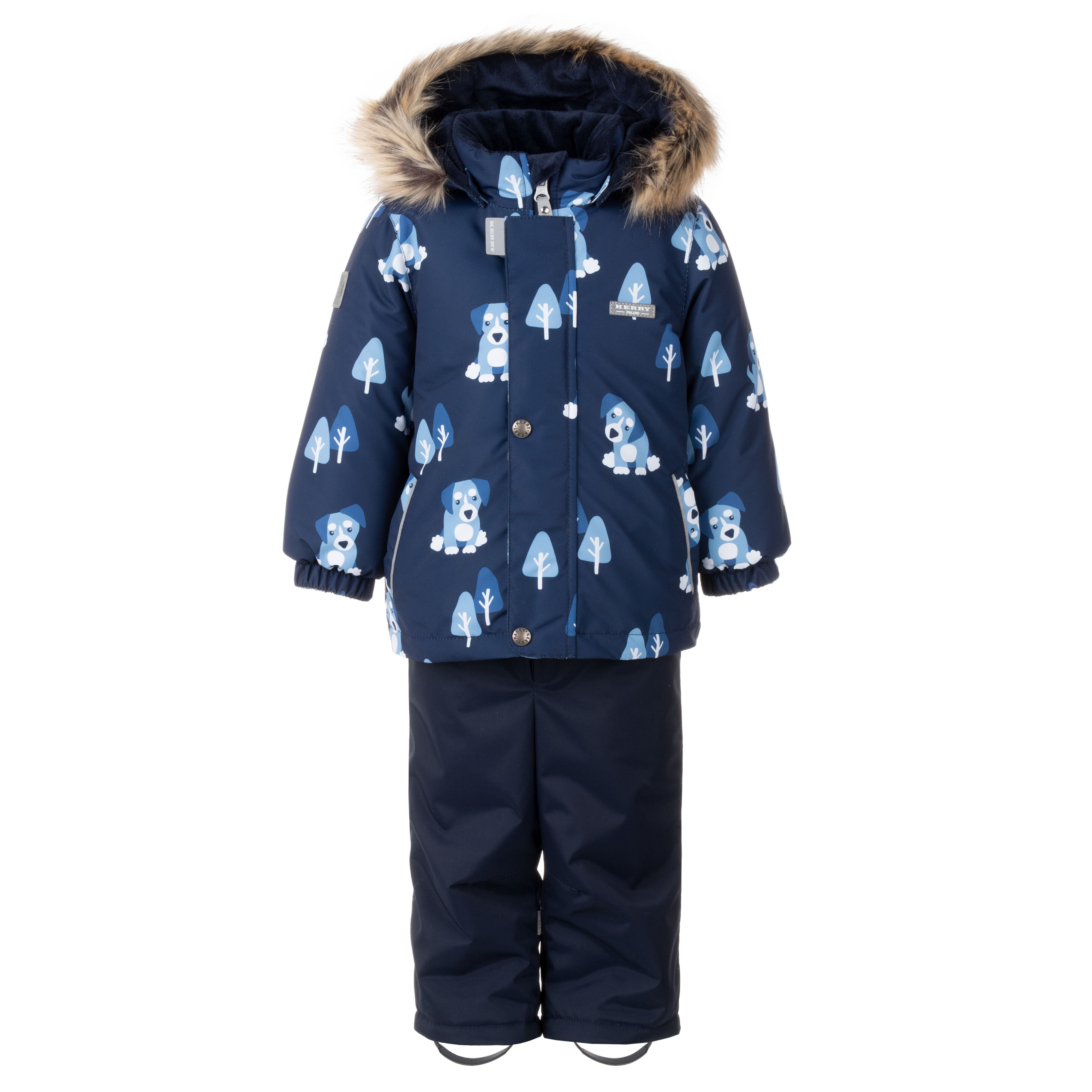 Комплект верхней одежды детский KERRY K22415 цв. синий р. 86