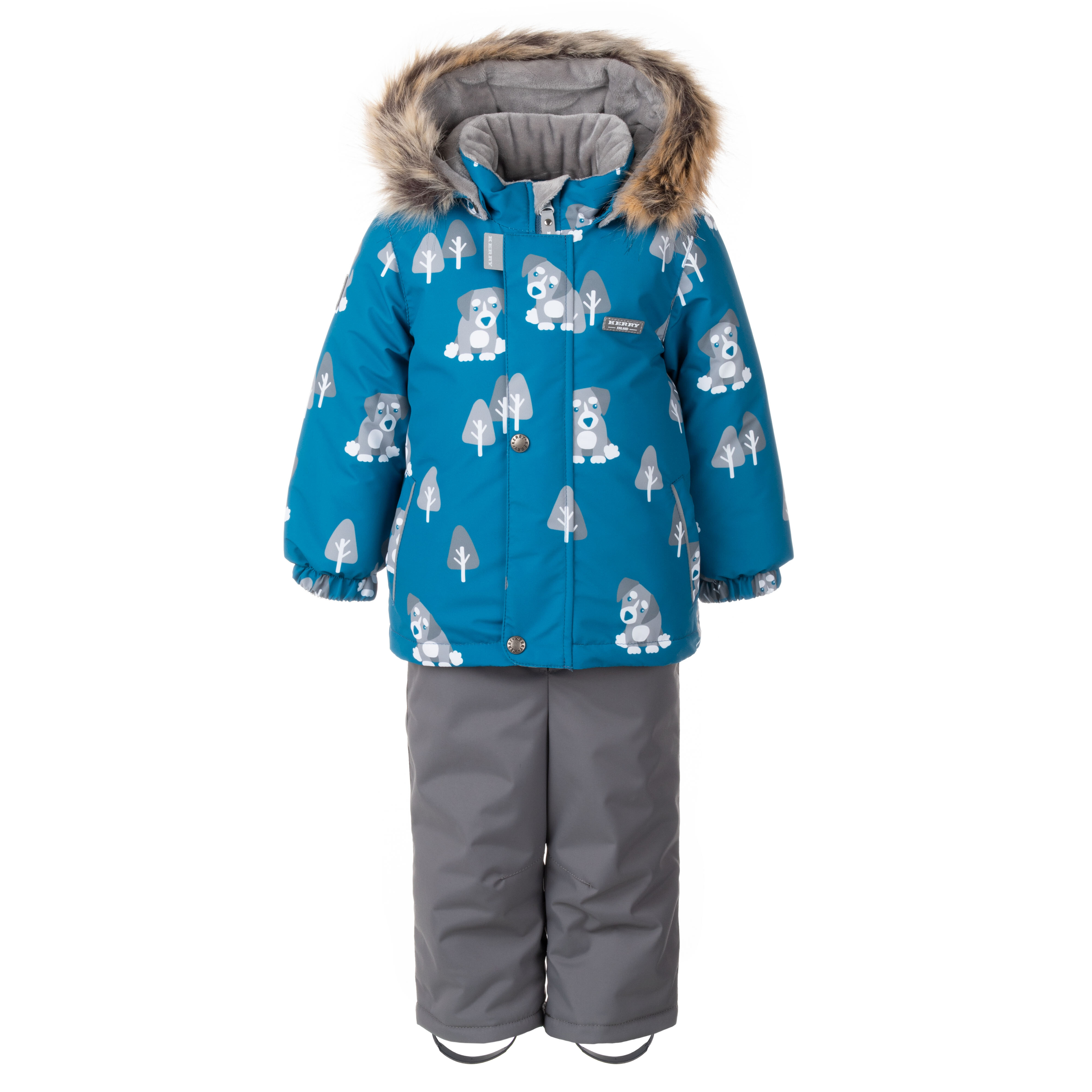 

Комплект верхней одежды детский KERRY K22415 6680 цв. синий р. 98, K22415