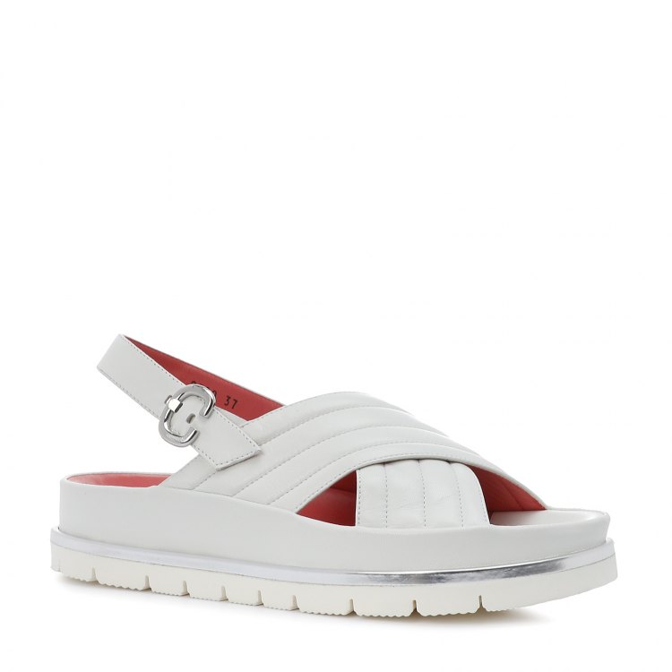 

Сандалии женские Pas De Rouge 2900 белые 41 EU, 2900