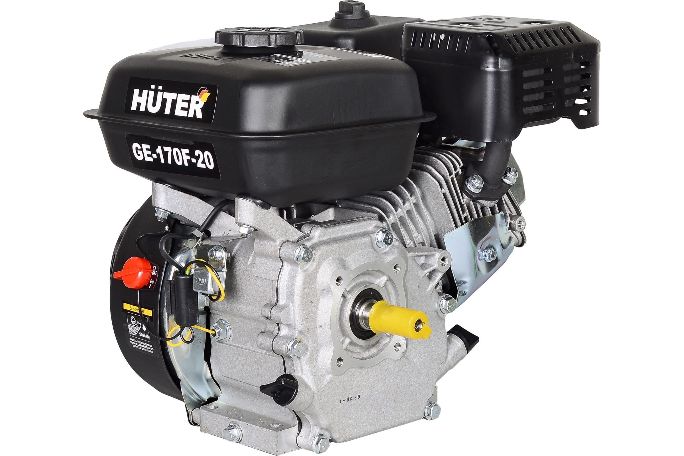 Двигатель бензиновый HUTER GE-170F-20