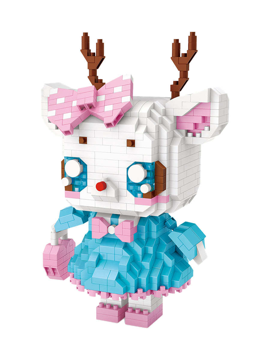 

Конструктор LOZ Олень - девочка 910 дет. № 9215 Deer gerl iBlockFun Series