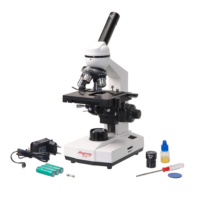 Микроскоп Микромед Р-1 LED 20029 микроскоп микромед атом 40x 640x аметист 27386
