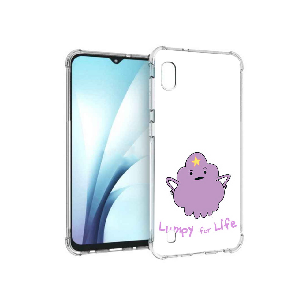

Чехол MyPads Tocco для Samsung Galaxy A10 Принцесса пупырчатого королевства, Прозрачный, Tocco