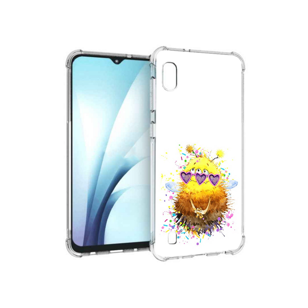 

Чехол MyPads Tocco для Samsung Galaxy A10 Пушитый шмель (PT147645.531.143), Прозрачный, Tocco