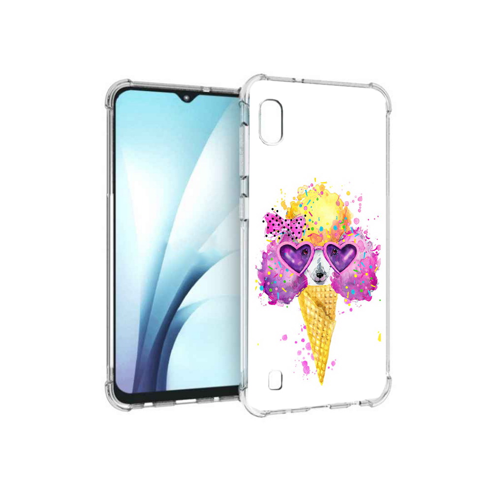 

Чехол MyPads Tocco для Samsung Galaxy A10 Рожок (PT147645.531.146), Прозрачный, Tocco
