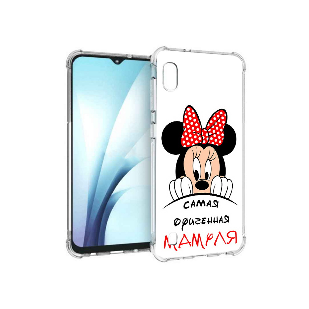 

Чехол MyPads Tocco для Samsung Galaxy A10 Самая лучшая мамуля Мини Маус (PT147645.531.152), Прозрачный, Tocco