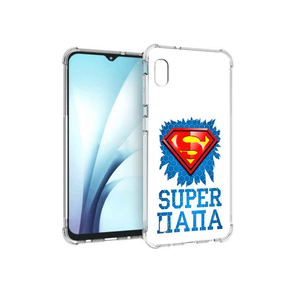 Чехол MyPads Tocco для Samsung Galaxy A10 Супер Папа (PT147645.531.165)