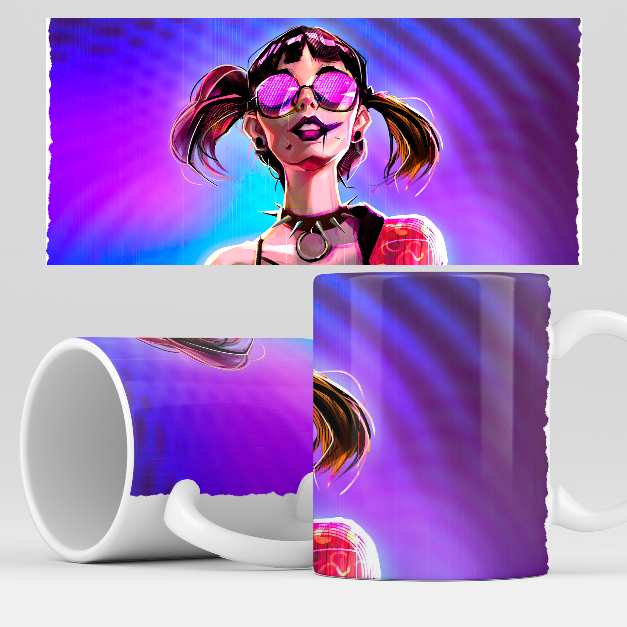 

Кружка RocketCup с принтом "Любовь, Смерть и Роботы" Love, death and robots, LDR05