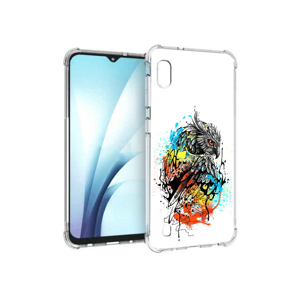 

Чехол MyPads Tocco для Samsung Galaxy A10 Творческая сова (PT147645.531.170), Прозрачный, Tocco