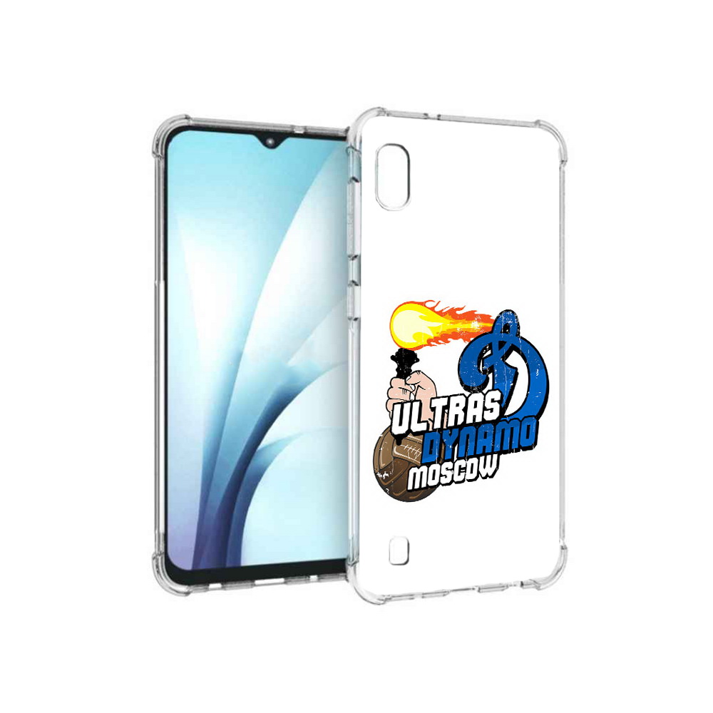 

Чехол MyPads Tocco для Samsung Galaxy A10 ФК Динамо (PT147645.531.177), Прозрачный, Tocco