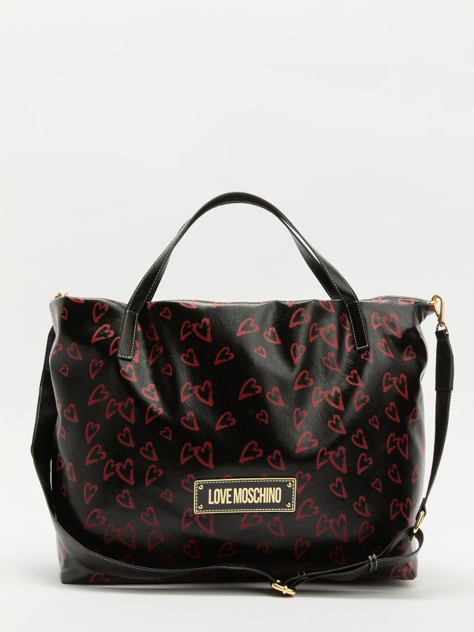 

Сумка женская LOVE MOSCHINO JC4299PP SS24 черная, Черный, JC4299PP SS24