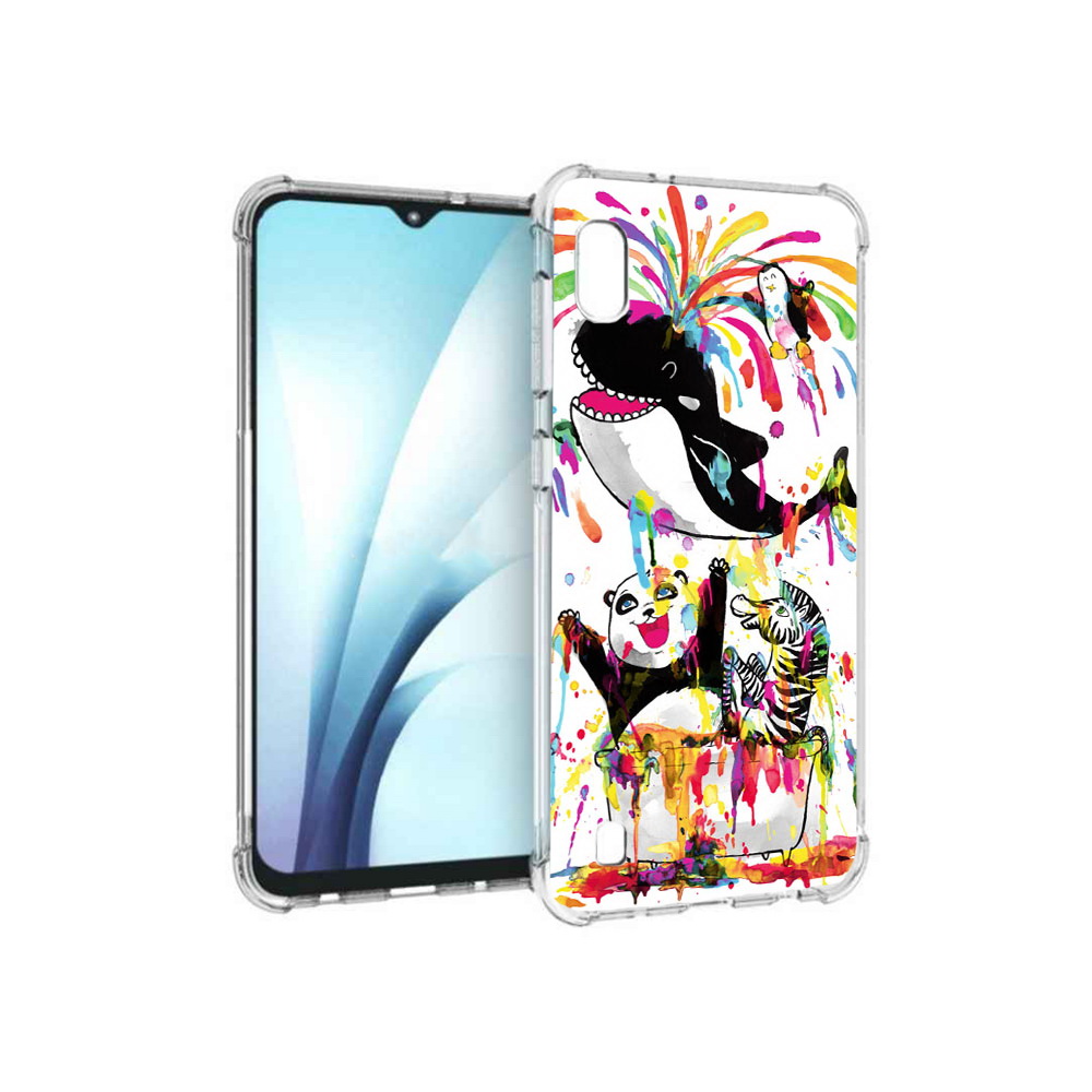 

Чехол MyPads Tocco для Samsung Galaxy A10 Хиппи кит (PT147645.531.191), Прозрачный, Tocco