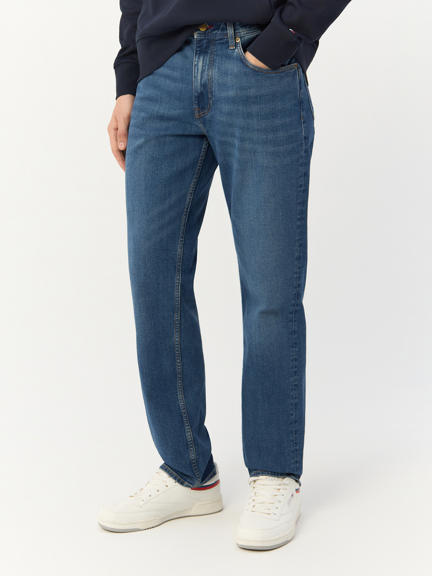 

Джинсы мужские Tommy Hilfiger MW0MW37201 синие 34/34, Синий, MW0MW37201