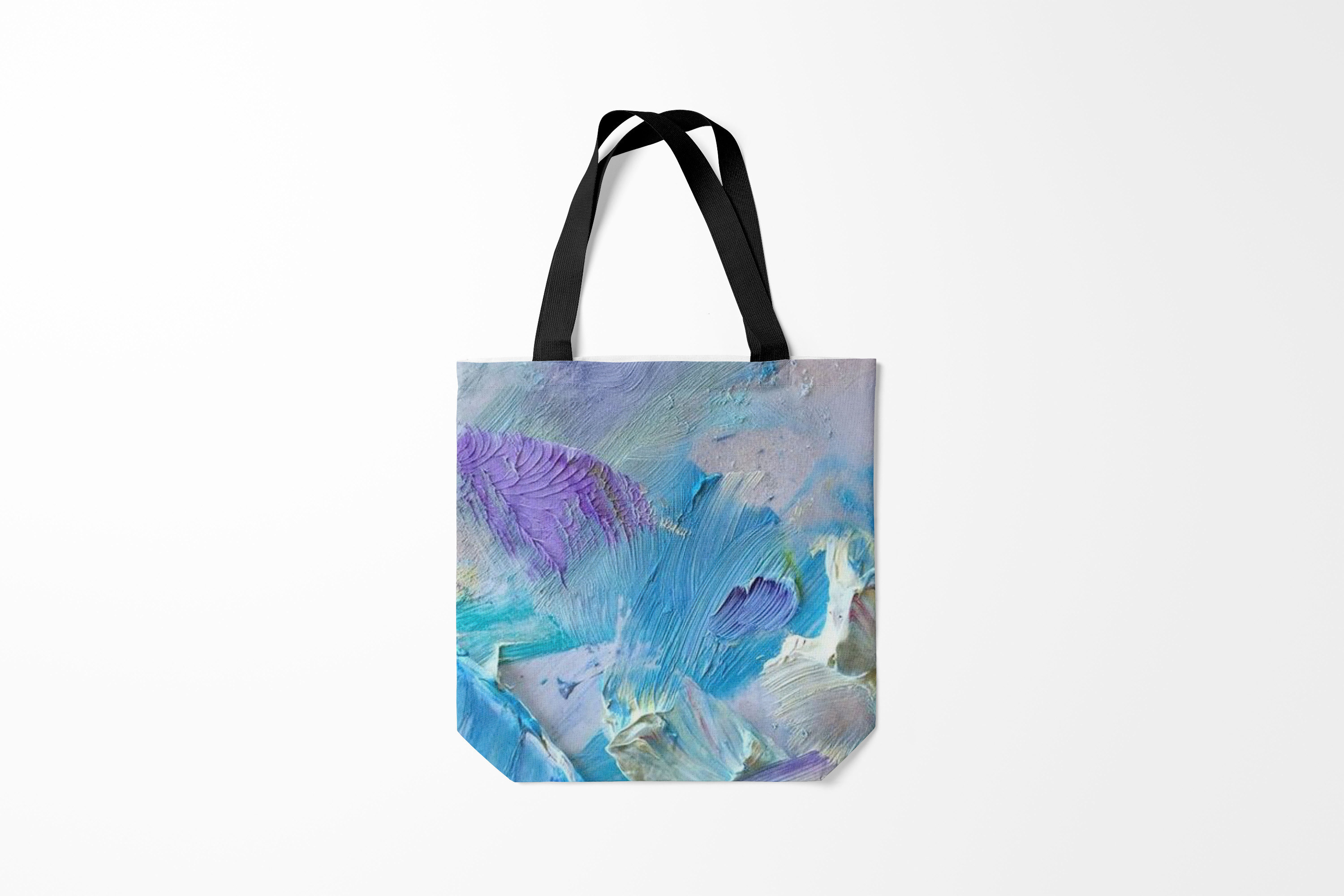 

Сумка шoппер унисекс Burnettie Искусство Оставленная краска, разноцветный, Искусство Оставленная краска