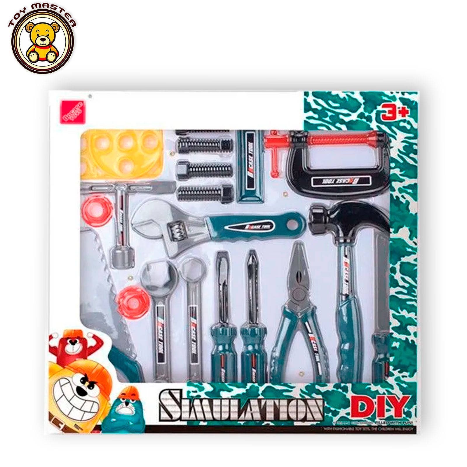 Детский набор монтажника Tools H211B цилиндр массажный original fit tools 60х14 см ft barracuda