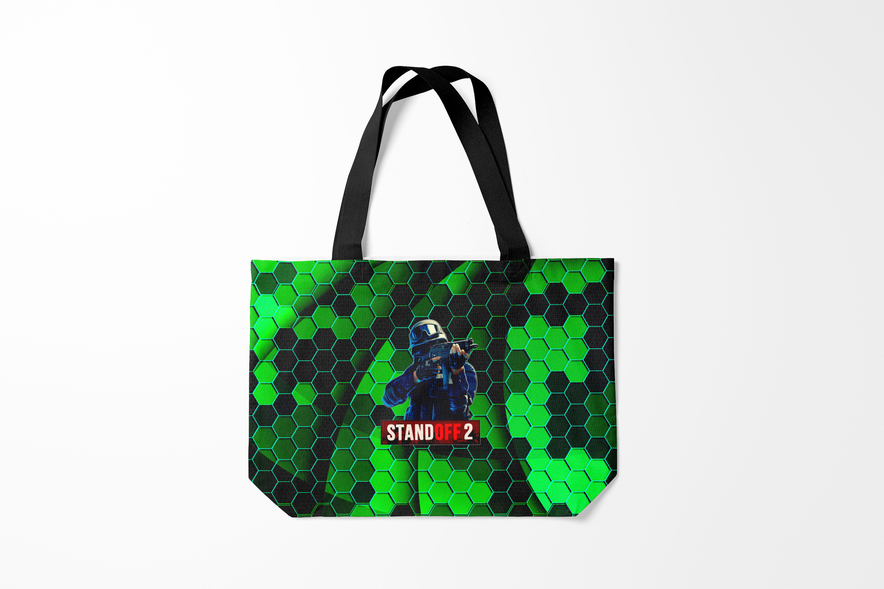 

Сумка шoппер унисекс Burnettie Standoff 2 Standoff2, зеленый, Standoff 2 Standoff2