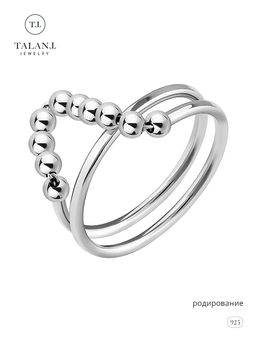 

Кольцо из серебра р. 19 TALANT 20-73-0000-33011, 20-73-0000-33011