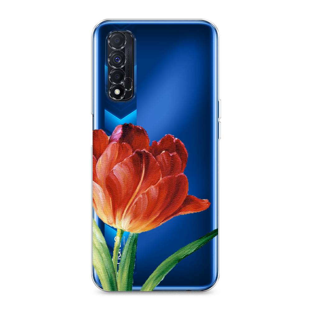 

Чехол Awog на Realme Narzo 30 4G "Красный тюльпан", 257650-8