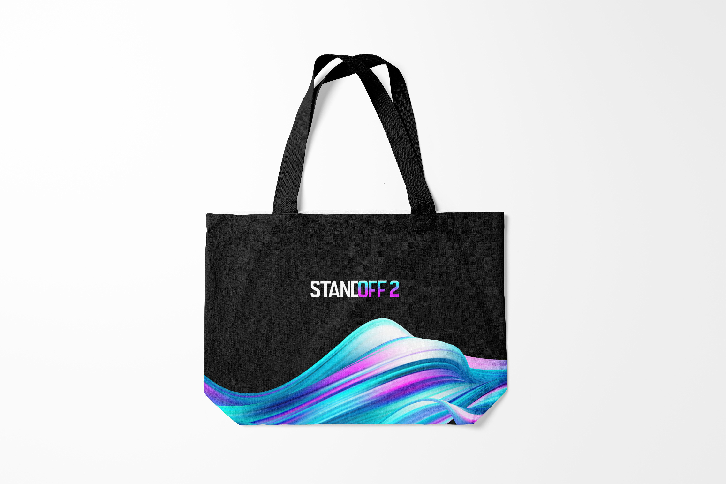 

Сумка шoппер унисекс Burnettie Standoff 2 RUSH, черный, Standoff 2 RUSH