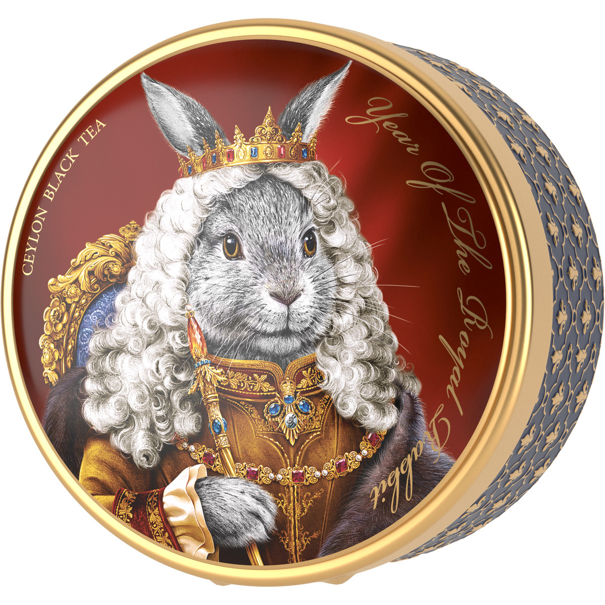 

Чай черный Richard "YEAR OF THE ROYAL RABBIT" сувенир на Новый год крупнолистовой- 40г, 1