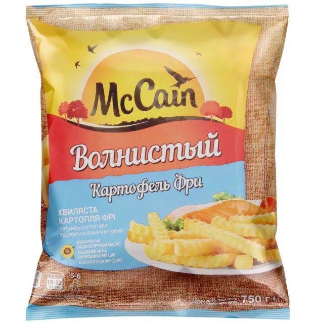 фото Картофель фри mccain волнистый