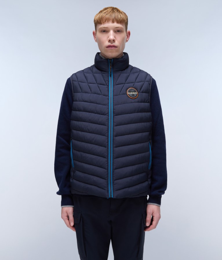 Утепленный жилет мужской Napapijri NP0A4IA61761 синий S 29190₽