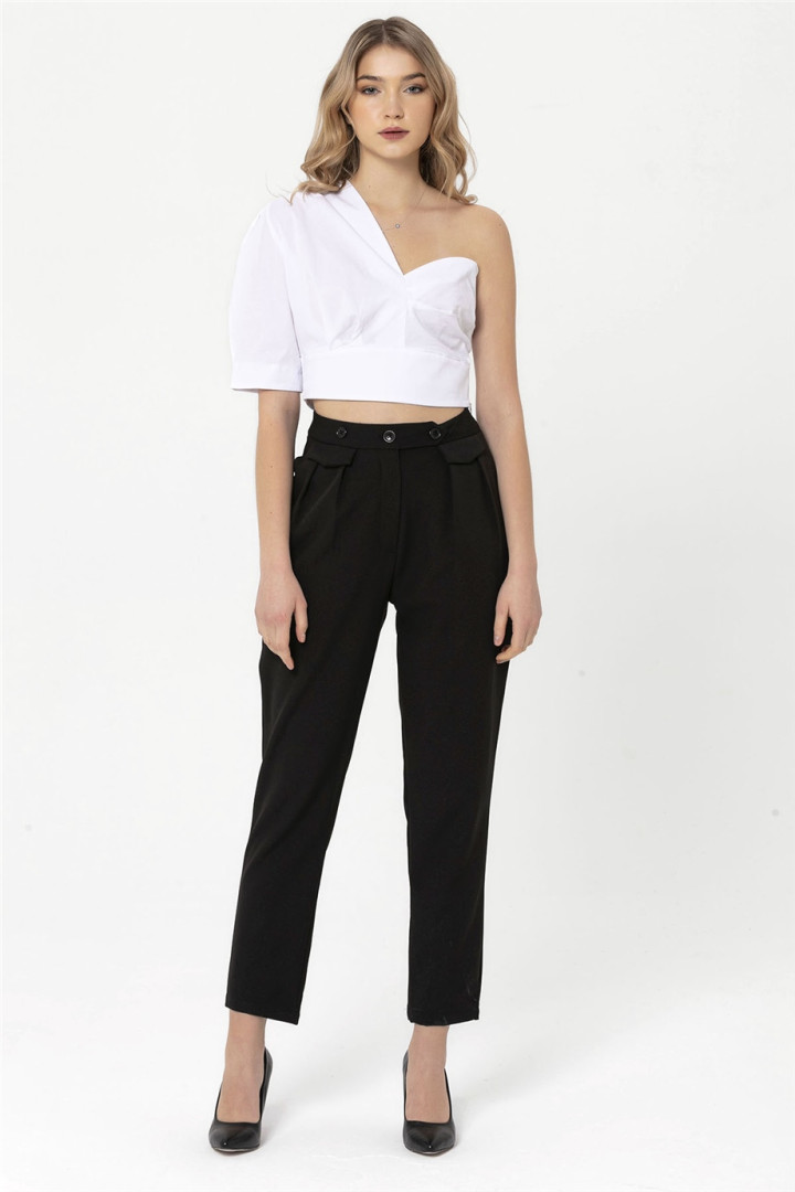 

Брюки женские Miss Poem 1342 черные S (доставка из-за рубежа), 1342