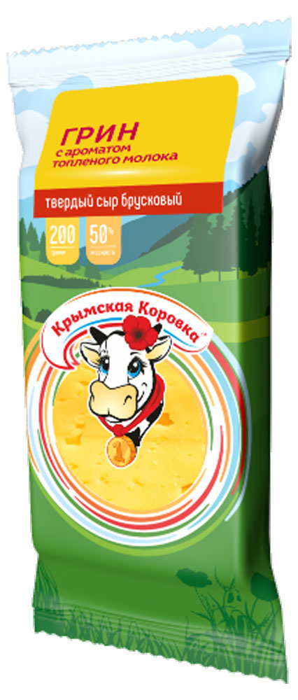 

Сыр полутвердый Крымская Коровка Ласпи 45% 200 г