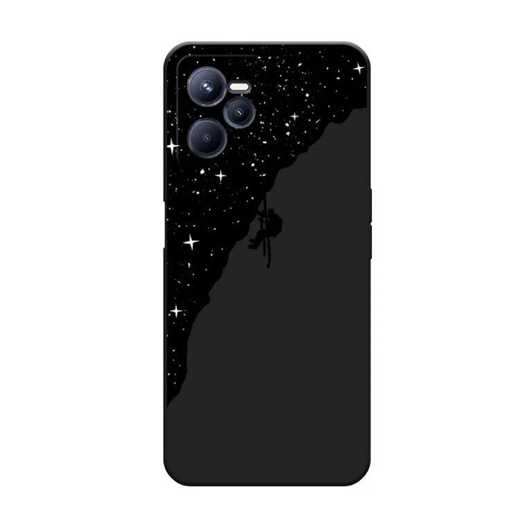 

Чехол Awog на Realme C35 "Скалолаз в космосе", Разноцветный, 259252-1