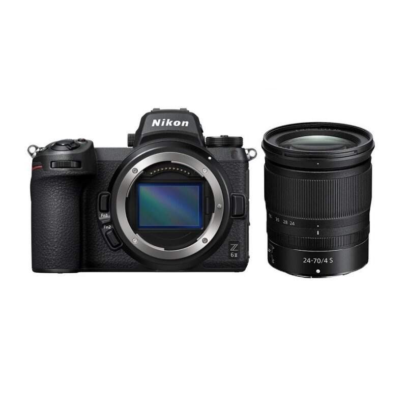 

Фотоаппарат беззеркальный Nikon Z6II Kit Nikkor Z 24-70mm f/4S + FTZ II Black, Z6II Kit Nikkor Z 24-70mm f/4S + FTZ II