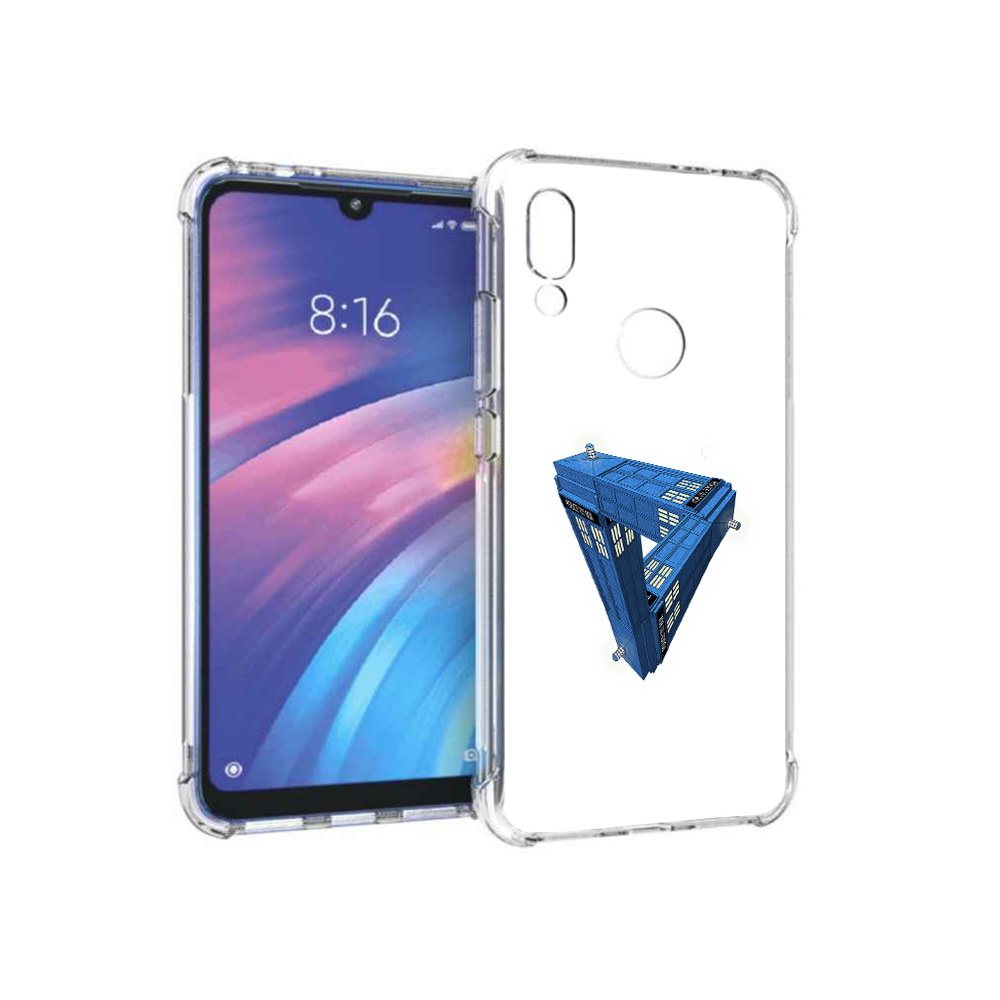 

Чехол MyPads Tocco для Xiaomi Redmi Y3 головолока абстракция, Прозрачный, Tocco