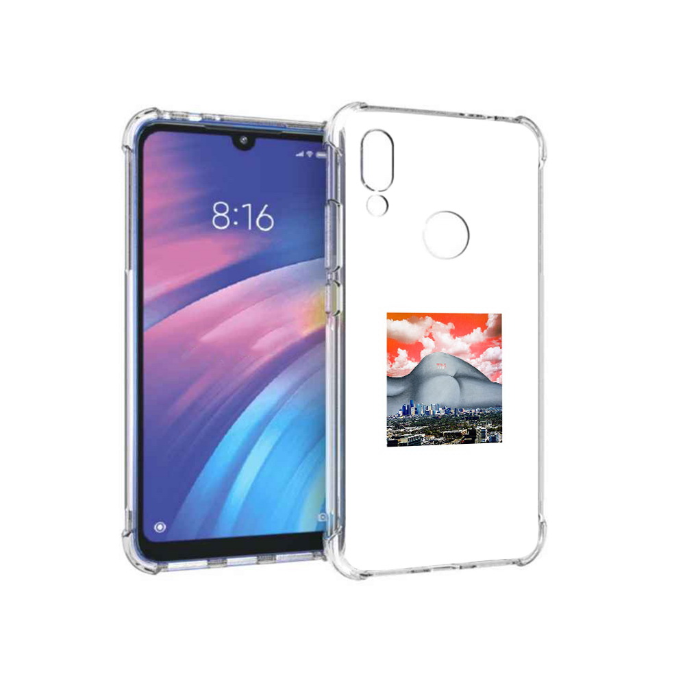 

Чехол MyPads Tocco для Xiaomi Redmi Y3 город с девушкой на фоне, Прозрачный, Tocco