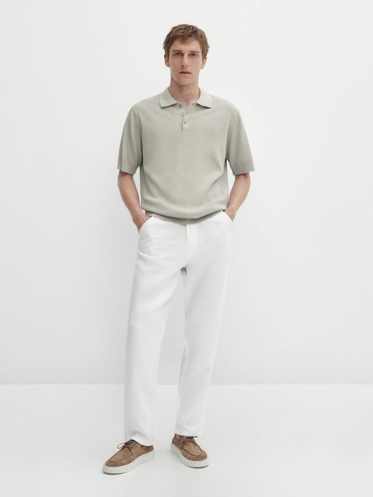 

Футболка мужская Massimo Dutti 0902/350-I2024 зеленая S, Зеленый, 0902/350-I2024