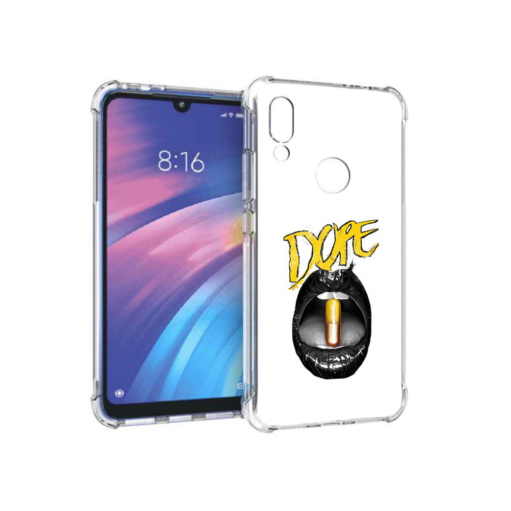 

Чехол MyPads Tocco для Xiaomi Redmi Y3 губы, Прозрачный, Tocco