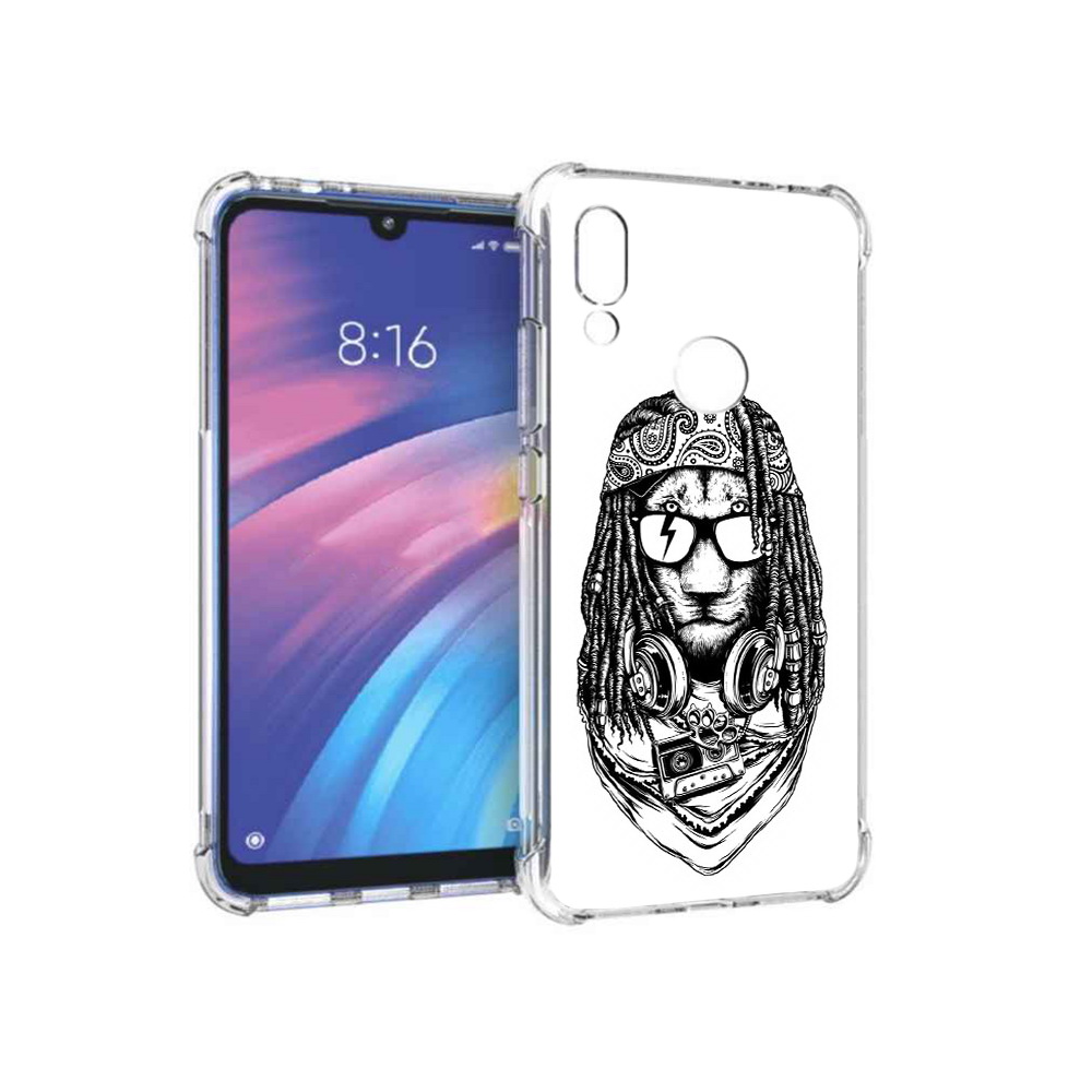 

Чехол MyPads Tocco для Xiaomi Redmi Y3 дреды льва, Прозрачный, Tocco