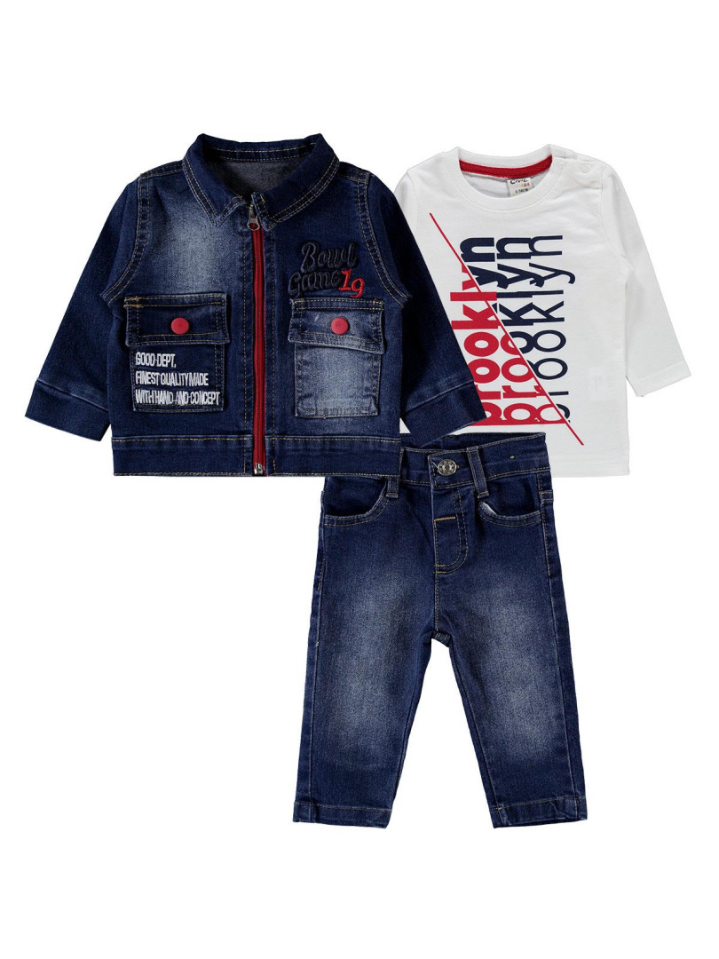 

Костюм тройка Civil Baby 171685210K21 темно-синий 6-9 мес (доставка из-за рубежа), 171685210K21