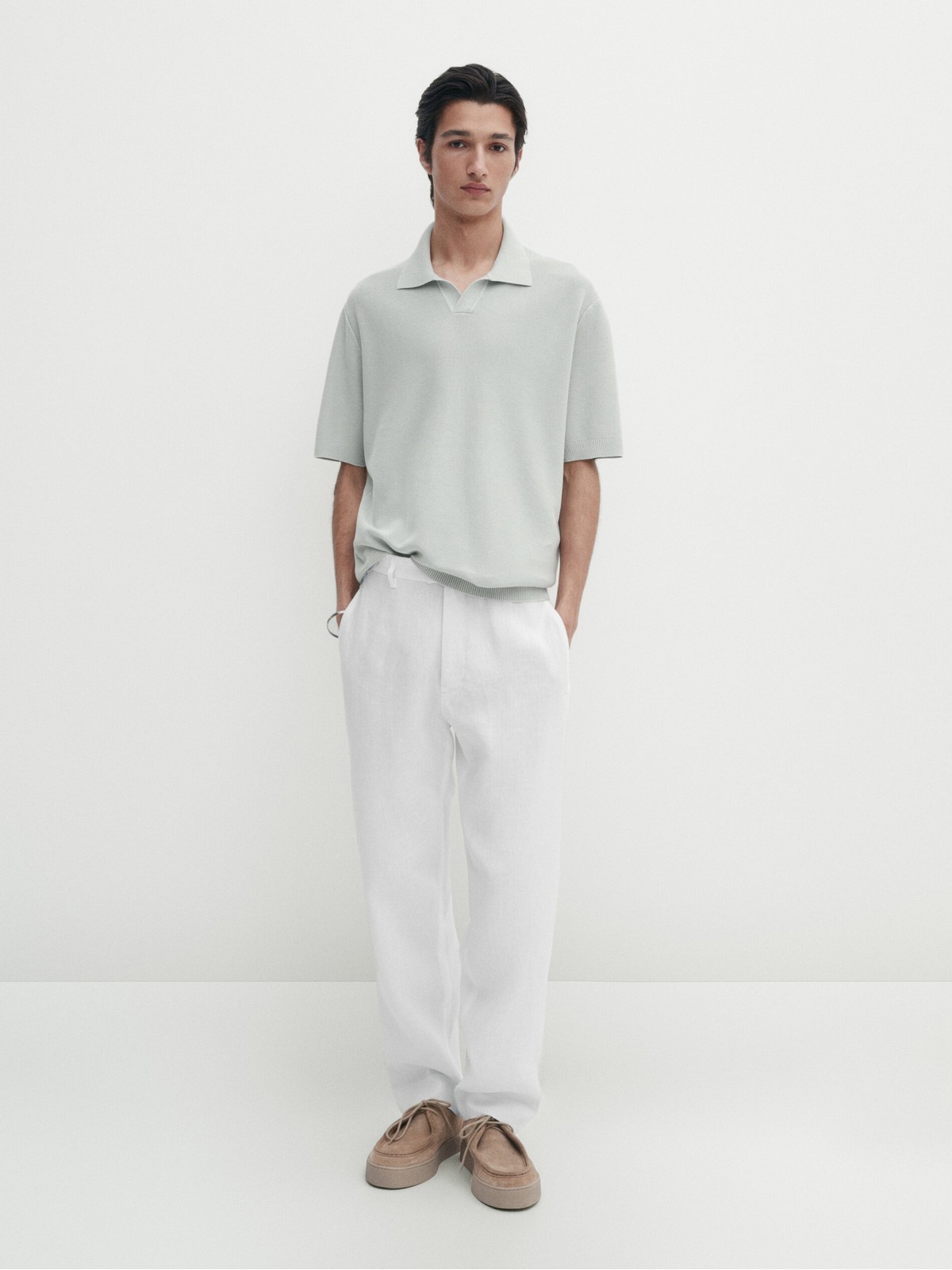 

Футболка мужская Massimo Dutti 0904/350-I2024 голубая XXL, Голубой, 0904/350-I2024