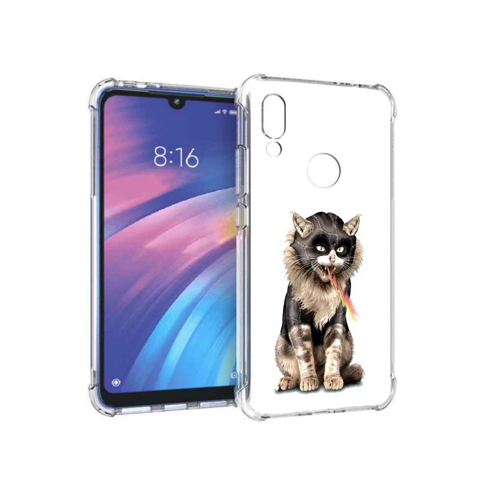 Чехол MyPads Tocco для Xiaomi Redmi Y3 дьяволский кот