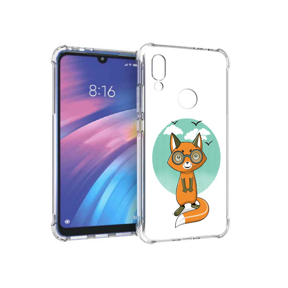 Чехол MyPads Tocco для Xiaomi Redmi Y3 задумчивая лиса