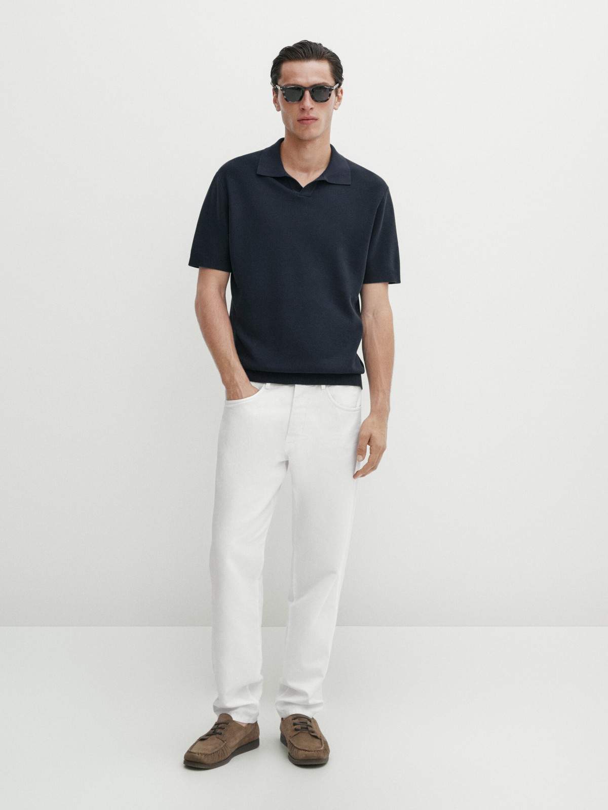 

Футболка мужская Massimo Dutti 0904/350-I2024 синяя XXL, Синий, 0904/350-I2024