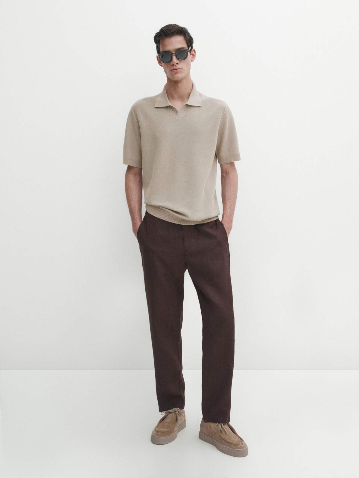 

Футболка мужская Massimo Dutti 0904/350-I2024 зеленая L, Зеленый, 0904/350-I2024