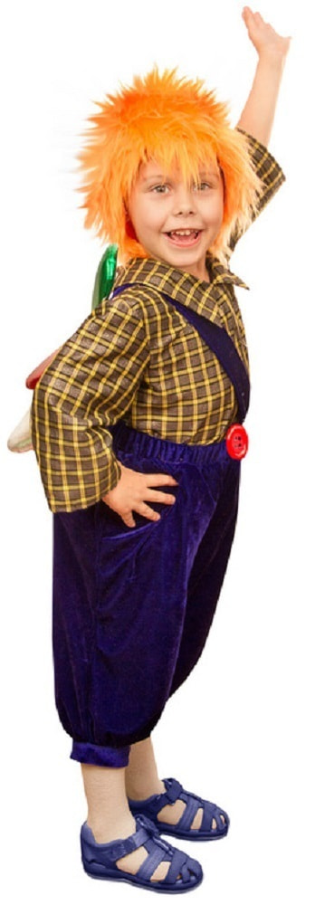 фото Костюм карнавальный элит классик карлсон с пропеллером детский р.28 (116 см)