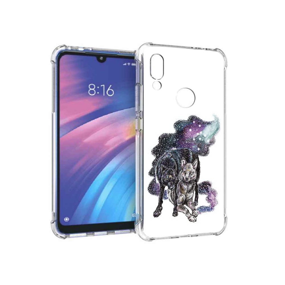 

Чехол MyPads Tocco для Xiaomi Redmi Y3 звездные волки, Прозрачный, Tocco