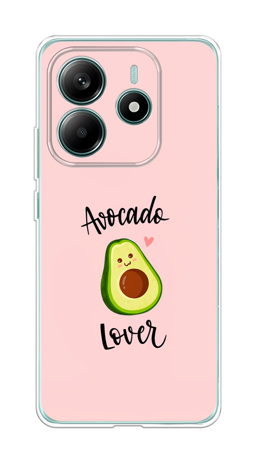 

Чехол на Xiaomi Redmi Note 14 4G Avocado lover, Розовый;зеленый, 324150-1