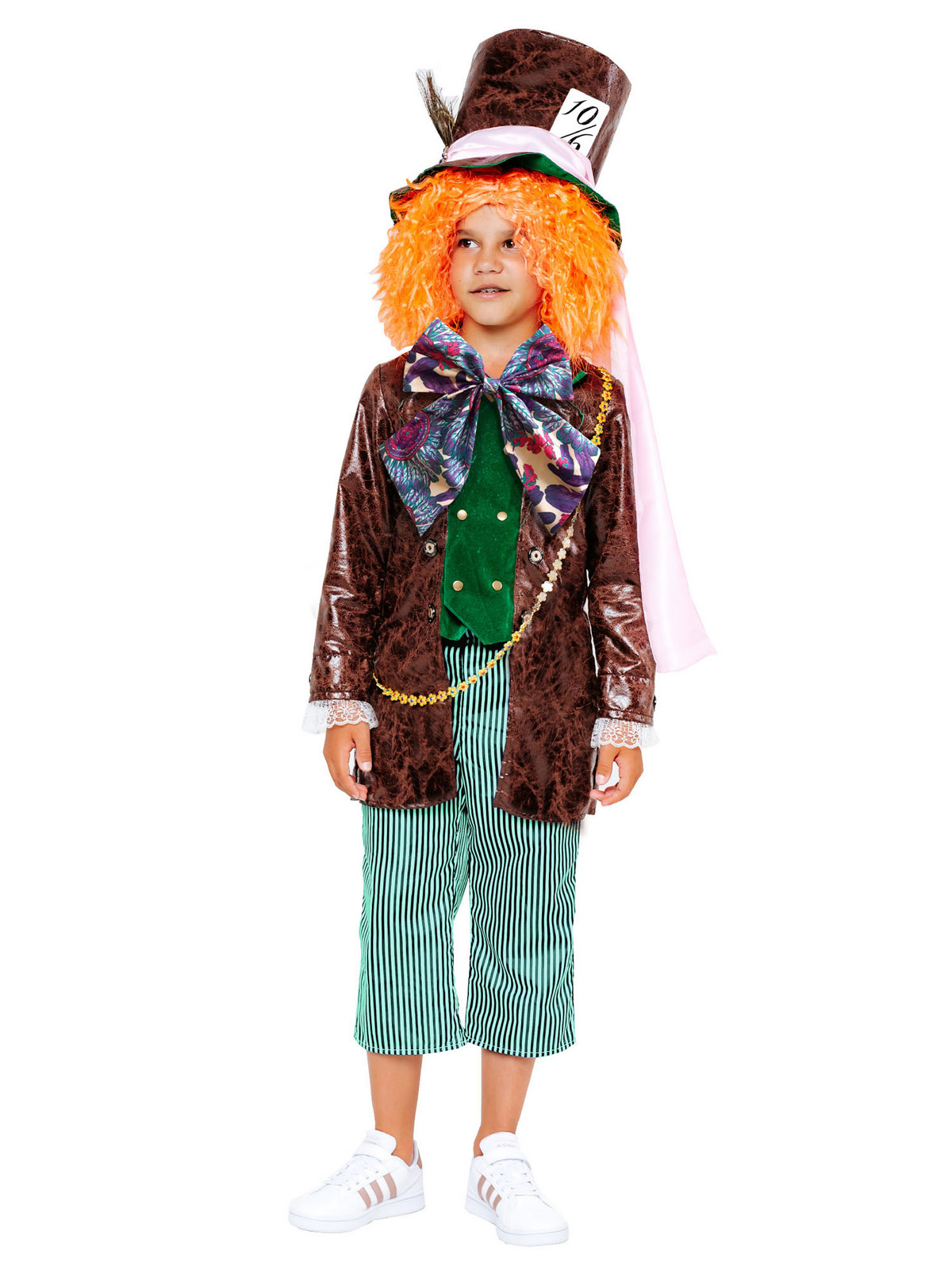 Карнавальный костюм Batik 9020 к-21 Безумный Шляпник, зеленый, 116