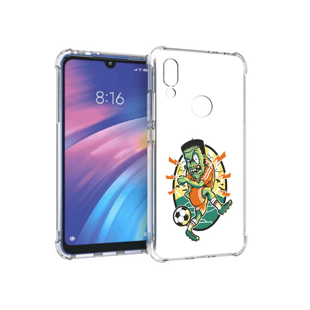 

Чехол MyPads Tocco для Xiaomi Redmi Y3 зомби футболист, Прозрачный, Tocco